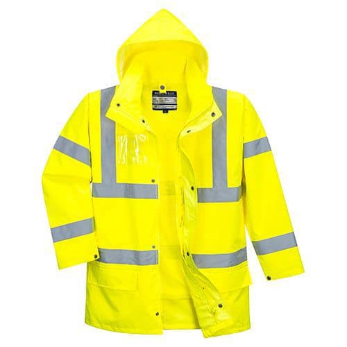 Hi-Vis Essential 5-in-1 bunda, žltá