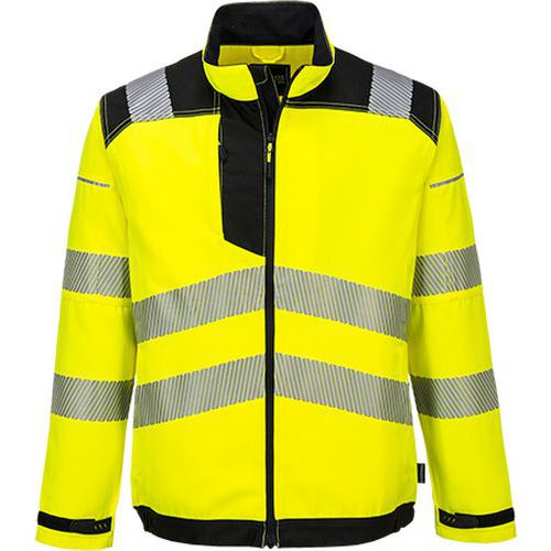 PW3 Hi-Vis Pracovná bunda, čierna/žltá