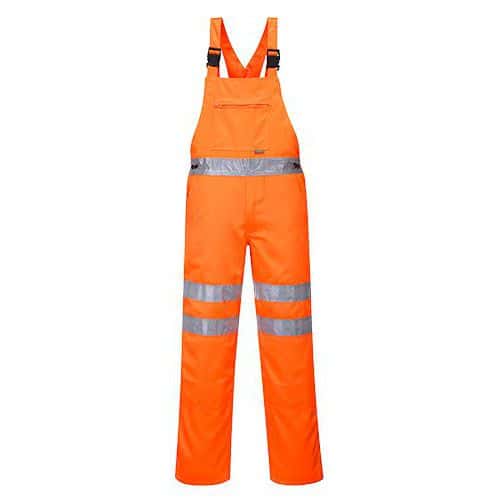 Reflexné nohavice na traky Hi-Vis RIS, oranžová