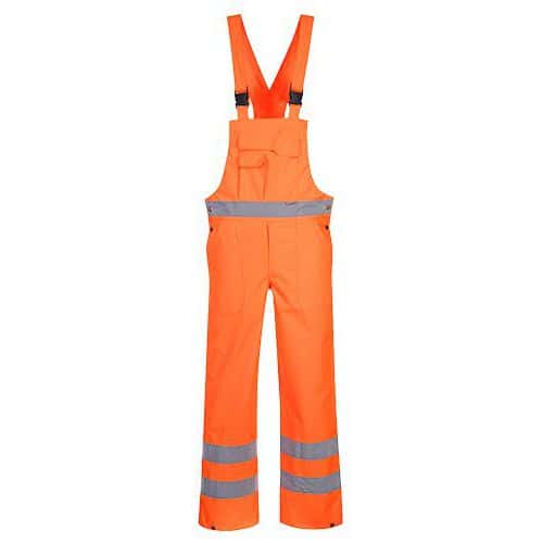 Hi-Vis nohavice na traky, oranžová