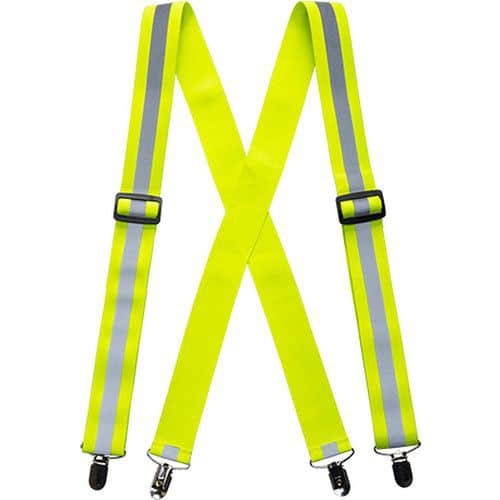 Hi-Vis nohavicové traky, žltá