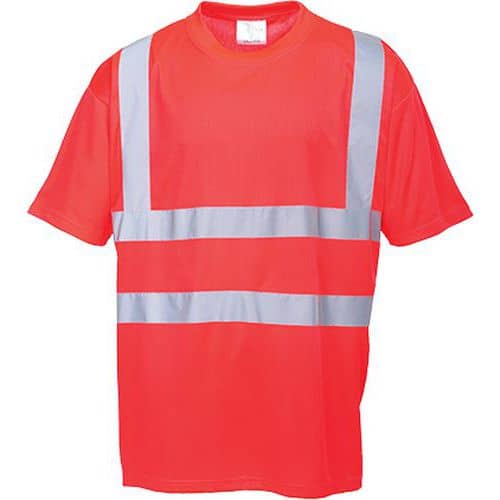 Tričko Hi-Vis, červená