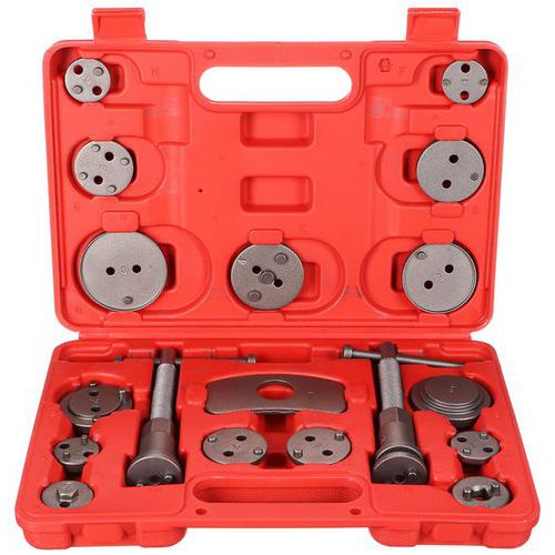 Stlačovák brzdových piestov MECHANIC BRAKE SET 18, sada 18ks SIXTOL