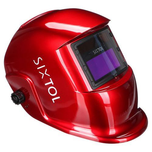 Zváracia kukla samostmievacia WELDING MASK 2, červená SIXTOL