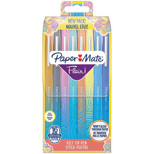 Fixy Paper Mate Flair, 16 ks