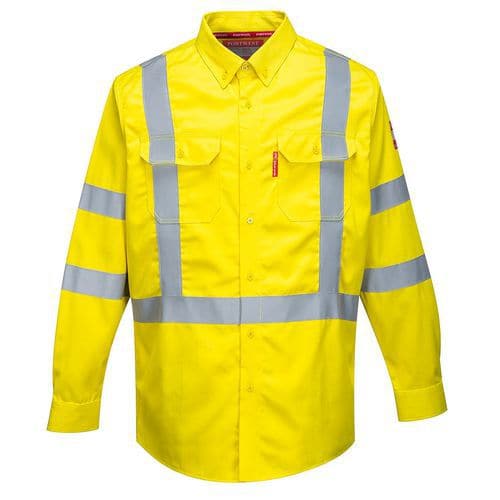 Bizflame 88/12 FR Hi-Vis tričko, žltá