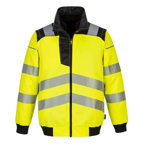 PW3 Hi-Vis 3-in-1 Pilot bunda, čierna/žltá