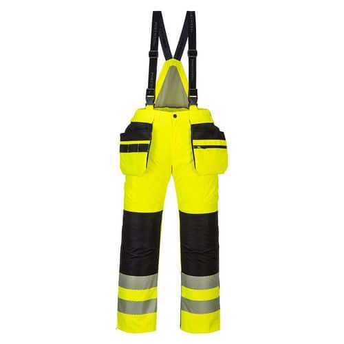 PW3 Hi-Vis zimné nohavice, čierna/žltá