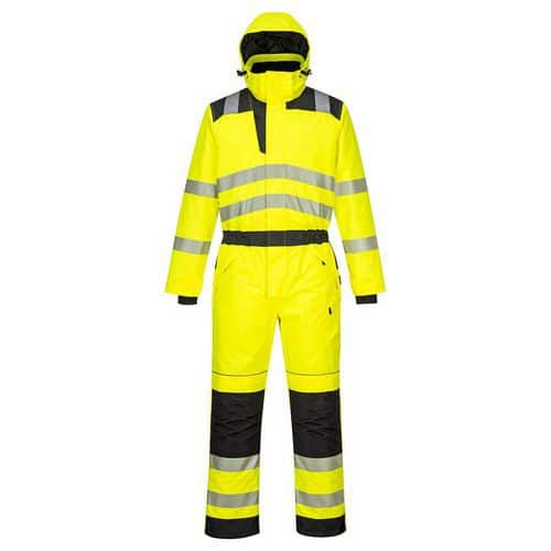 Zimná kombinéza PW3 Hi-Vis, čierna/žltá