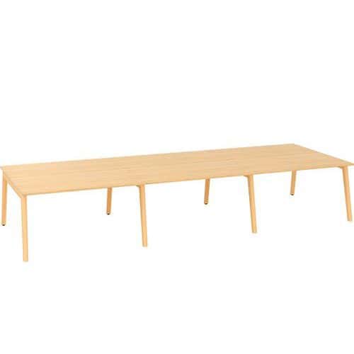 Kancelárske stoly Bench Alfa Root, 420 x 160 x 74,2 cm