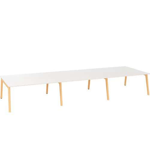 Kancelárske stoly Bench Alfa Root, 480 x 160 x 74,2 cm