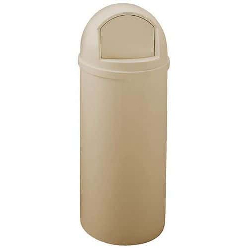 Kôš Marshall Dome 57 l béžový Rubbermaid