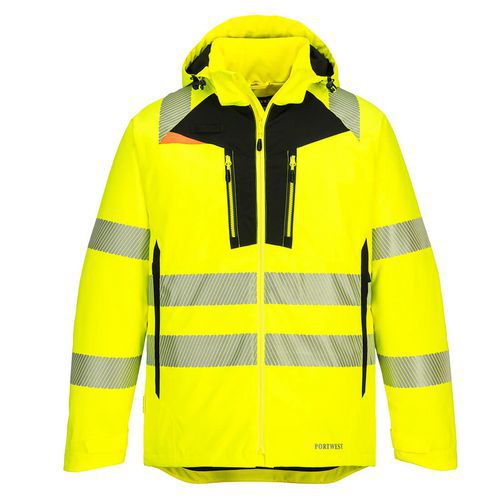 DX4 Hi-Vis Zimná bunda, čierna/žltá