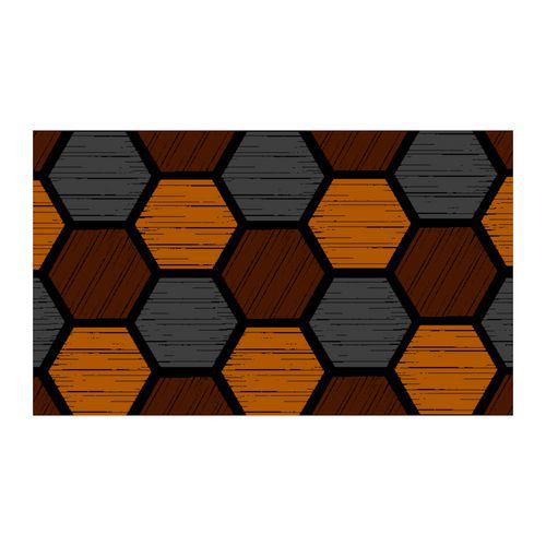 Déco Design™ Imperial Honeycomb rohože na upratovanie v interiéri