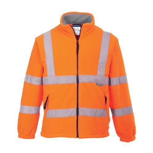 Eco Hi-Vis fleecová bunda, oranžová