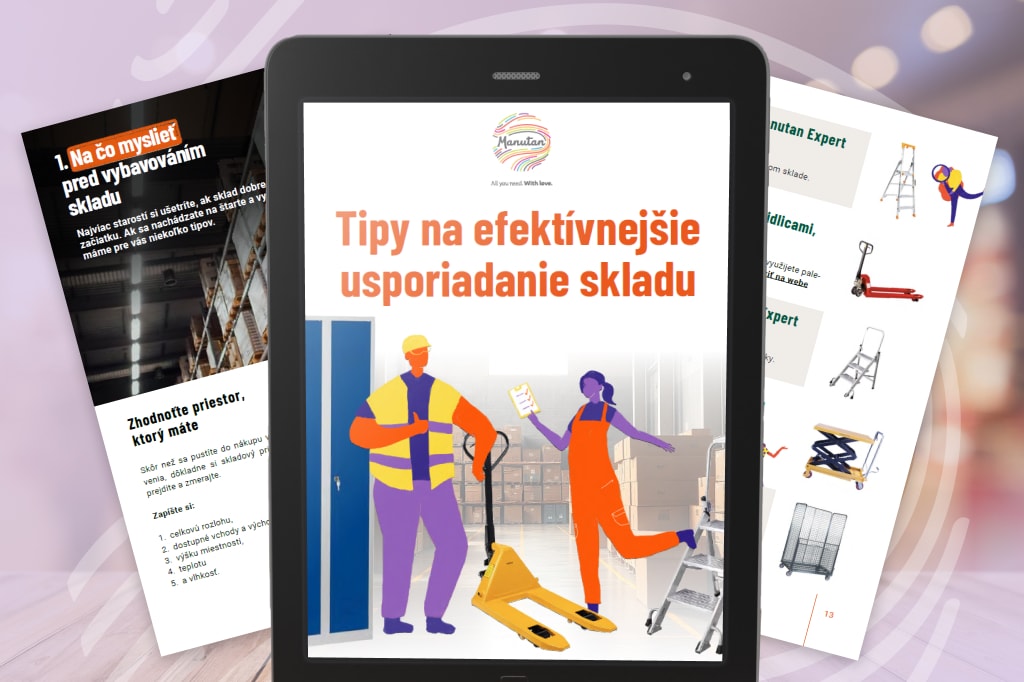 E-book na stiahnutie: Ako na efektívnejšie usporiadanie skladu